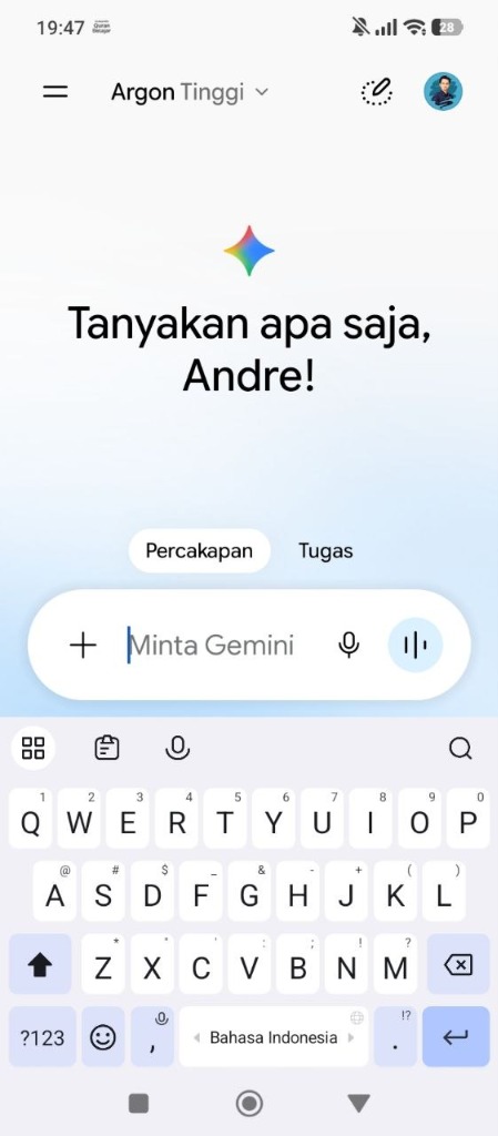 Langkah 6 Buka Aplikasi Google Gemini di HP